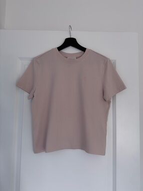 Calvin Klein Blush Pink Crewneck Short Sleeve Tee